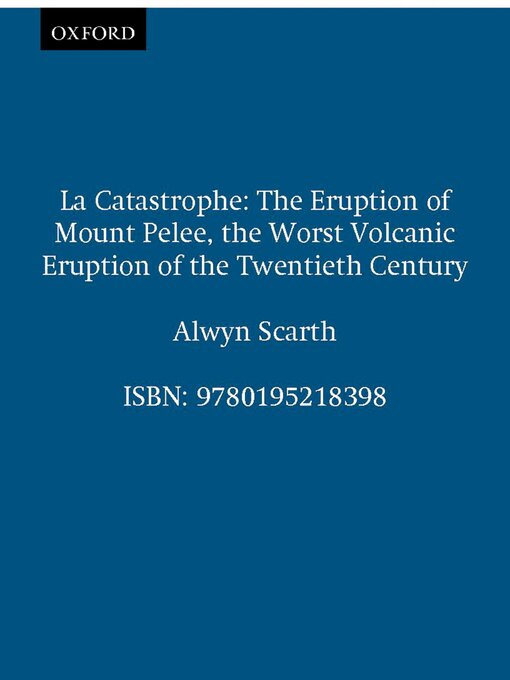 Title details for La Catastrophe by Alwyn Scarth - Available